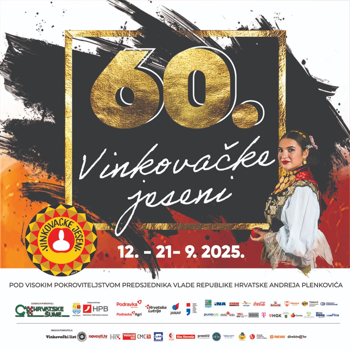 60. Vinkovačke jeseni 2025. - PROGRAM