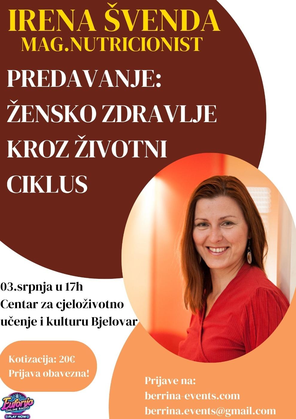Predavanje " Žensko zdravlje kroz životni ciklus"