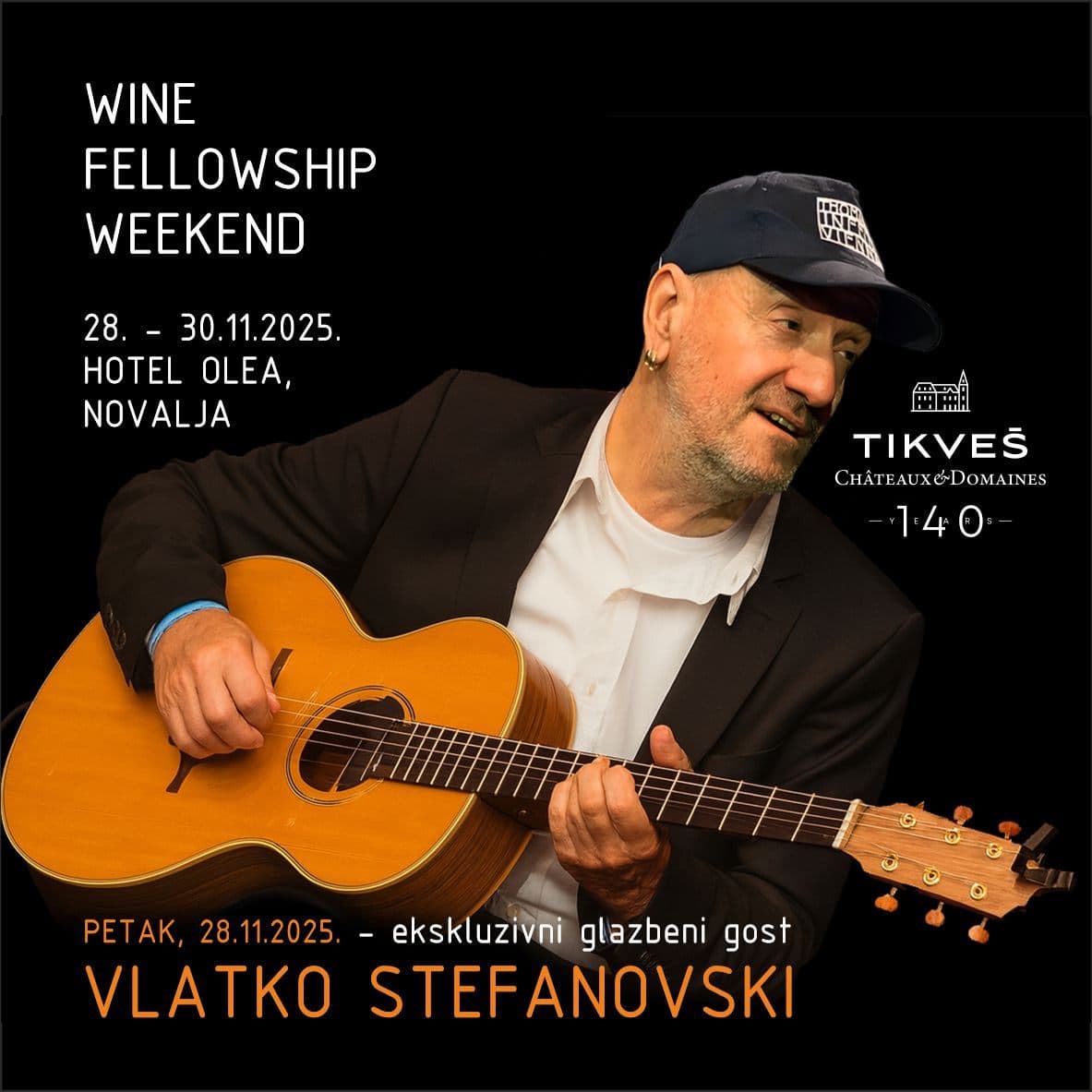 Wine Fellowship Weekend - Tikveš i Vlatko Stefanovski!