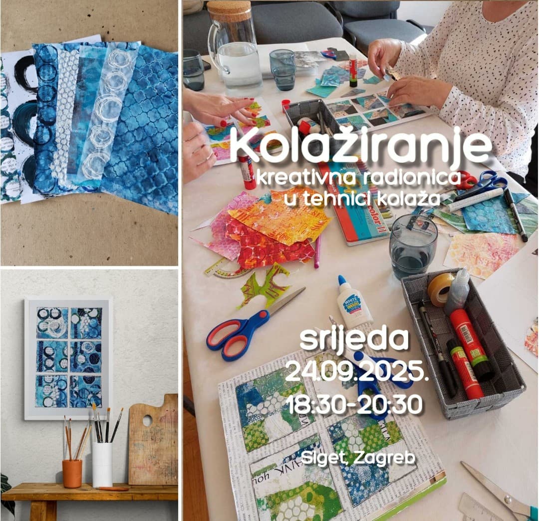 Kolažiranje-kreativna radionica