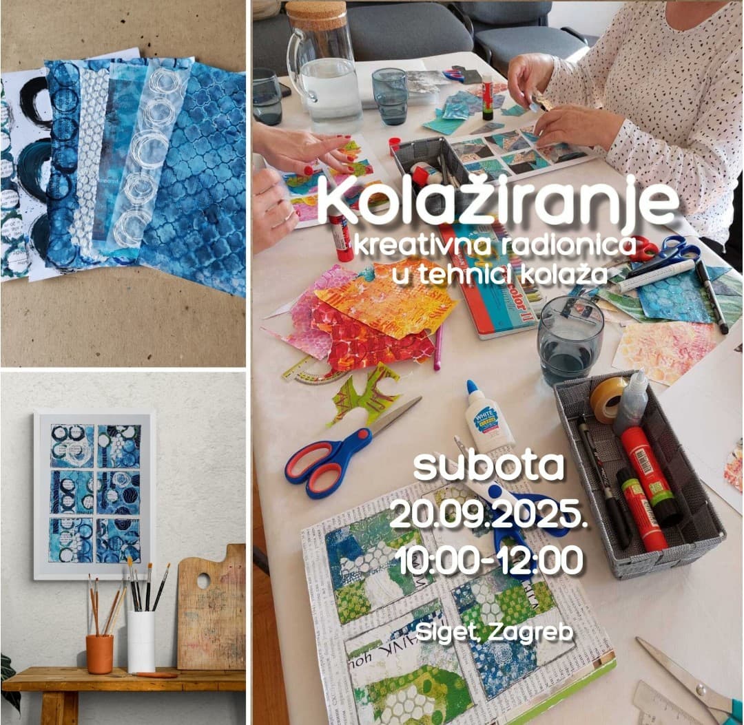 Kolažiranje-kreativna radionica