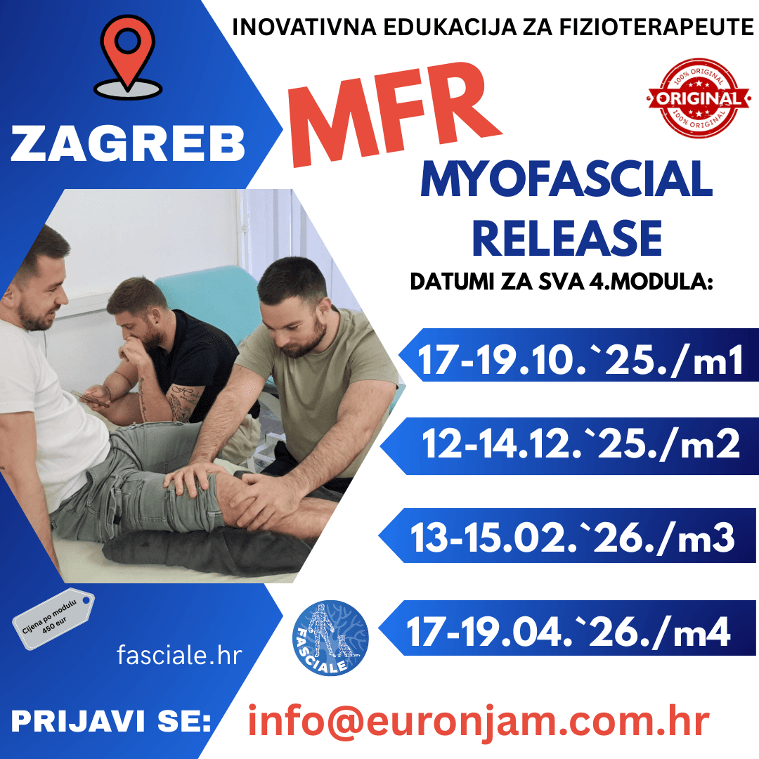 MFR - Myofascial Release (Miofascijalna relaksacija) - tecaj