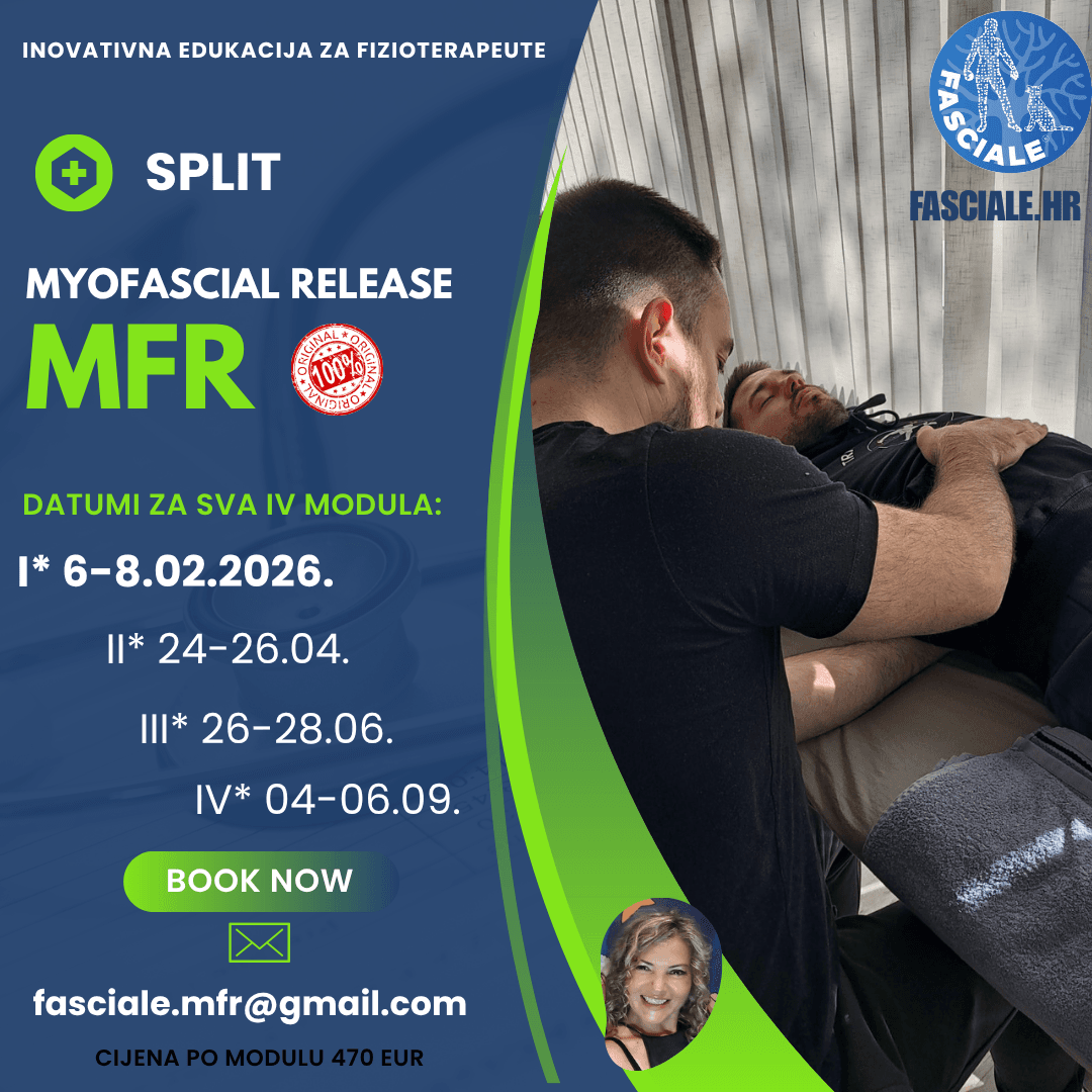 MFR -Myofascial Release (Miofascijalna relaksacija) - tečaj