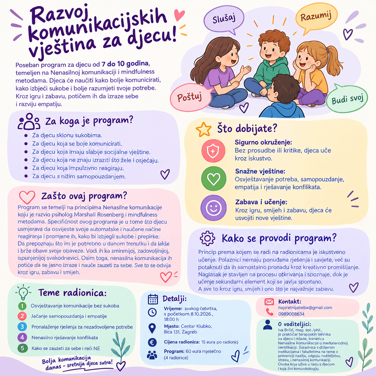 Razvoj komunikacijskih vještina za djecu!