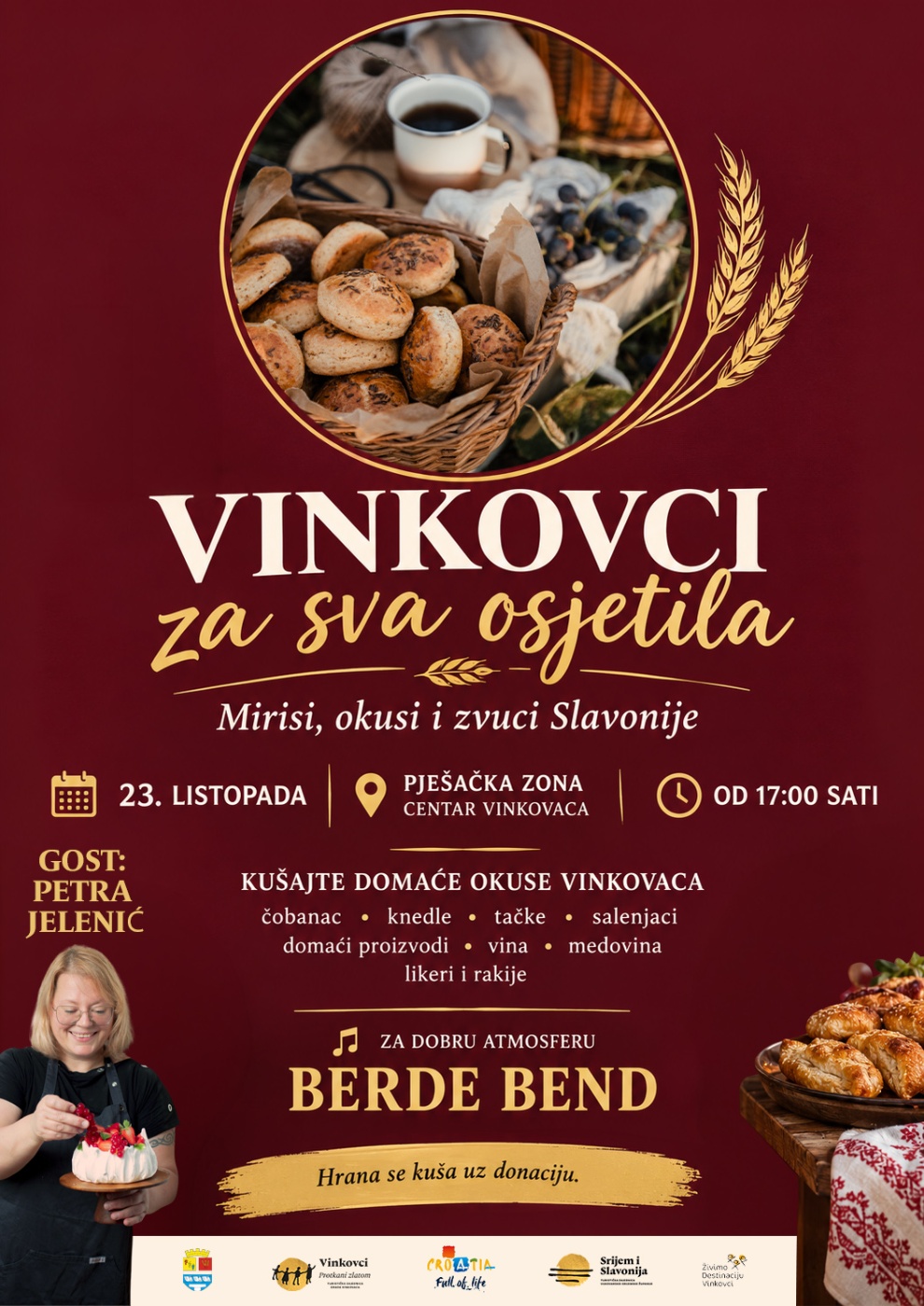 ” Vinkovci za sva osjetila – mirisi okusi i zvuci Slavonije”