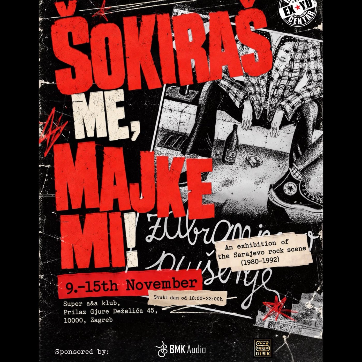 „Šokiraš me, majke mi!“ - izložba Sarajevskog rocka 