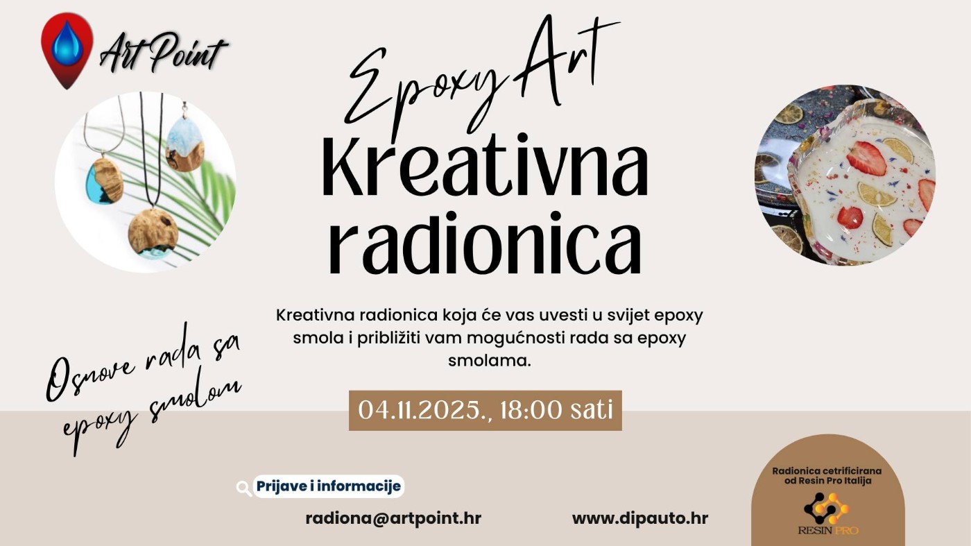 EPOXYART kreativna radionica